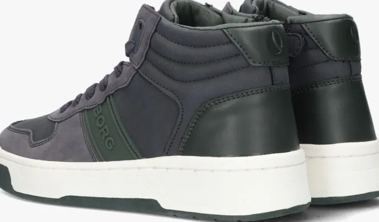 blauwe bjorn borg hoge sneakers t2200 mid ctr k