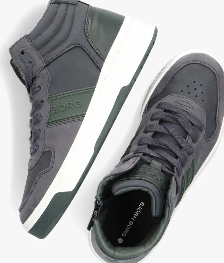 blauwe bjorn borg hoge sneakers t2200 mid ctr k