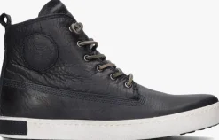 blauwe blackstone hoge sneakers icon