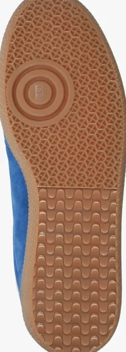 blauwe blackstone lage sneakers lime wren