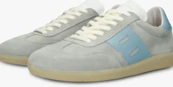 blauwe blackstone lage sneakers lime wren dames