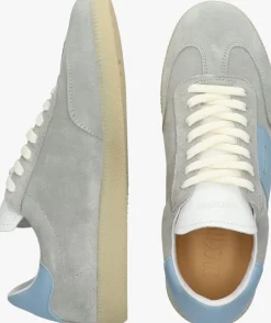 blauwe blackstone lage sneakers lime wren dames