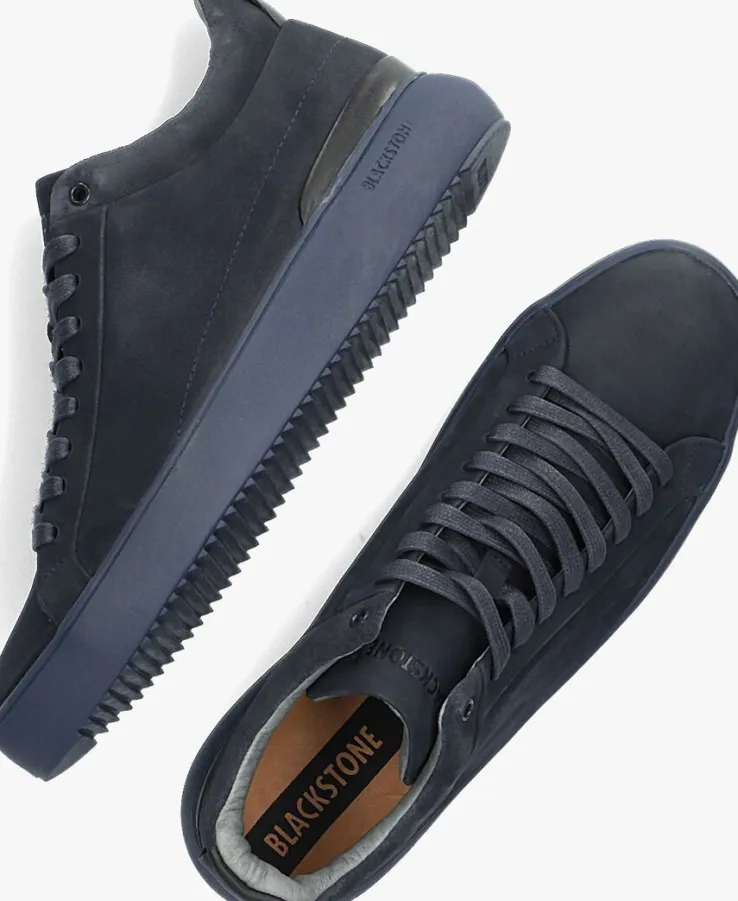 blauwe blackstone lage sneakers yg23