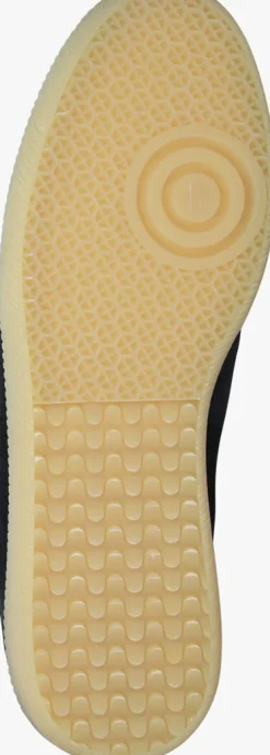 blauwe blackstone lage sneakers lime wren perf