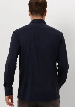 blauwe boss black klassiek overhemd p-hank-s-kent-c1-222
