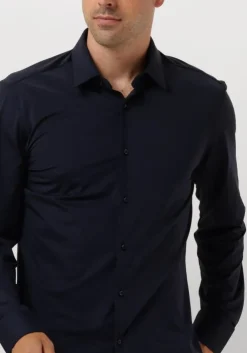 blauwe boss black klassiek overhemd p-hank-s-kent-c1-222