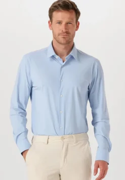 blauwe boss black klassiek overhemd p-hank-s-c1-222