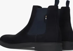 blauwe boss chelsea boots calev 1