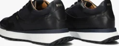 blauwe boss lage sneakers jonah runn