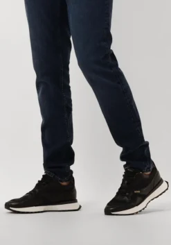 blauwe boss lage sneakers jonah runn