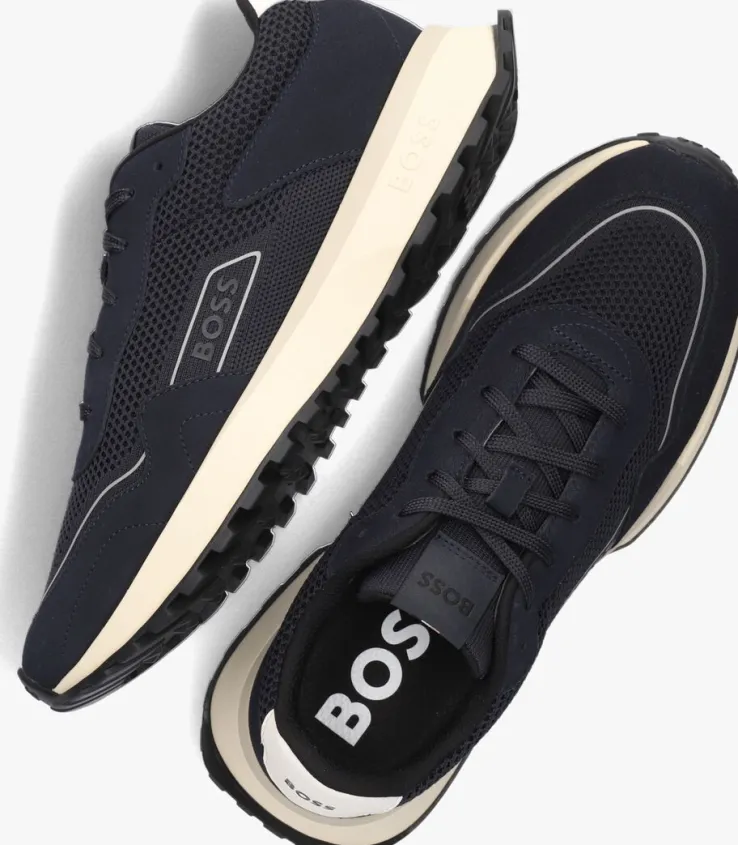 blauwe boss lage sneakers jonah_runn