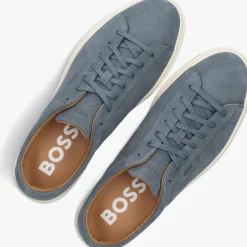 blauwe boss lage sneakers kieran