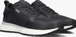 blauwe boss lage sneakers jonah runn