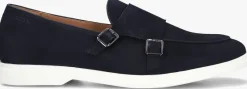 blauwe boss loafers sienne monk