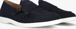 blauwe boss loafers sienne monk