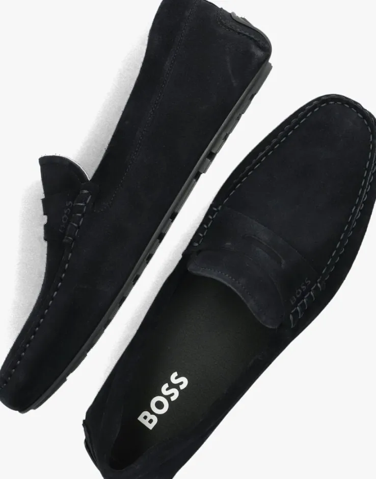blauwe boss mocassins noel_mocc