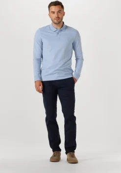 blauwe boss orange polo passerby