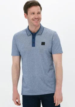 blauwe boss polo pdrivey