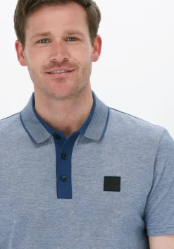 blauwe boss polo pdrivey