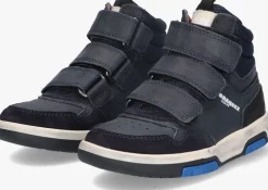 blauwe braqeez hoge sneakers chiel chicago