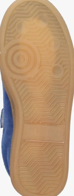 blauwe braqeez lage sneakers gyan gum