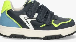 blauwe braqeez lage sneakers calvin chicago