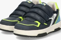 blauwe braqeez lage sneakers calvin chicago