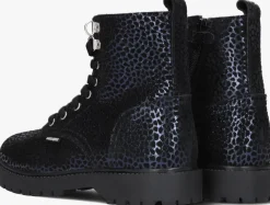 blauwe braqeez veterboots bowie boston