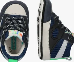blauwe bunniesjr hoge sneakers zeb zacht