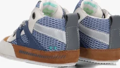blauwe bunniesjr hoge sneakers zeb zacht