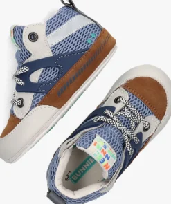 blauwe bunniesjr hoge sneakers zeb zacht