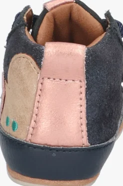 blauwe bunniesjr lage sneakers zilke zacht