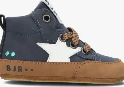 blauwe bunniesjr lage sneakers zilke zacht