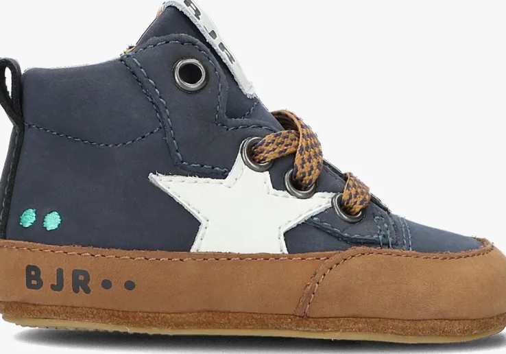 blauwe bunniesjr lage sneakers zilke zacht