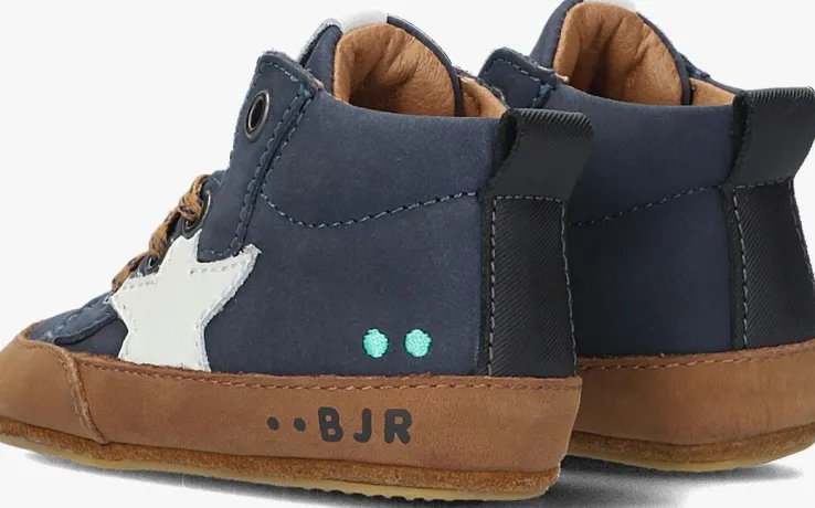 blauwe bunniesjr lage sneakers zilke zacht
