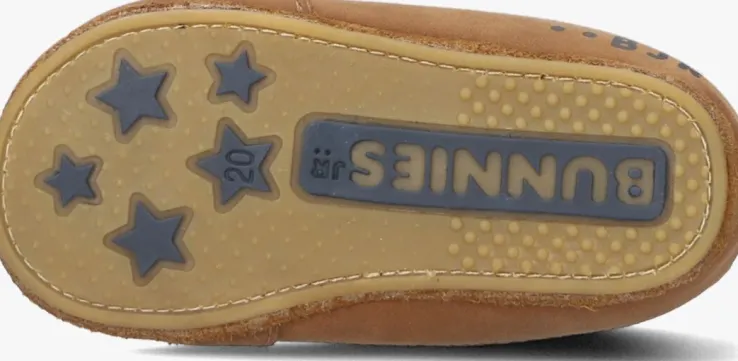 blauwe bunniesjr lage sneakers zilke zacht