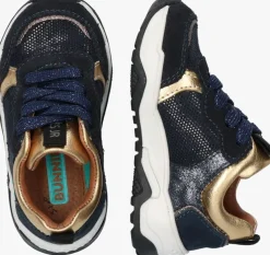 blauwe bunniesjr lage sneakers charly chunky