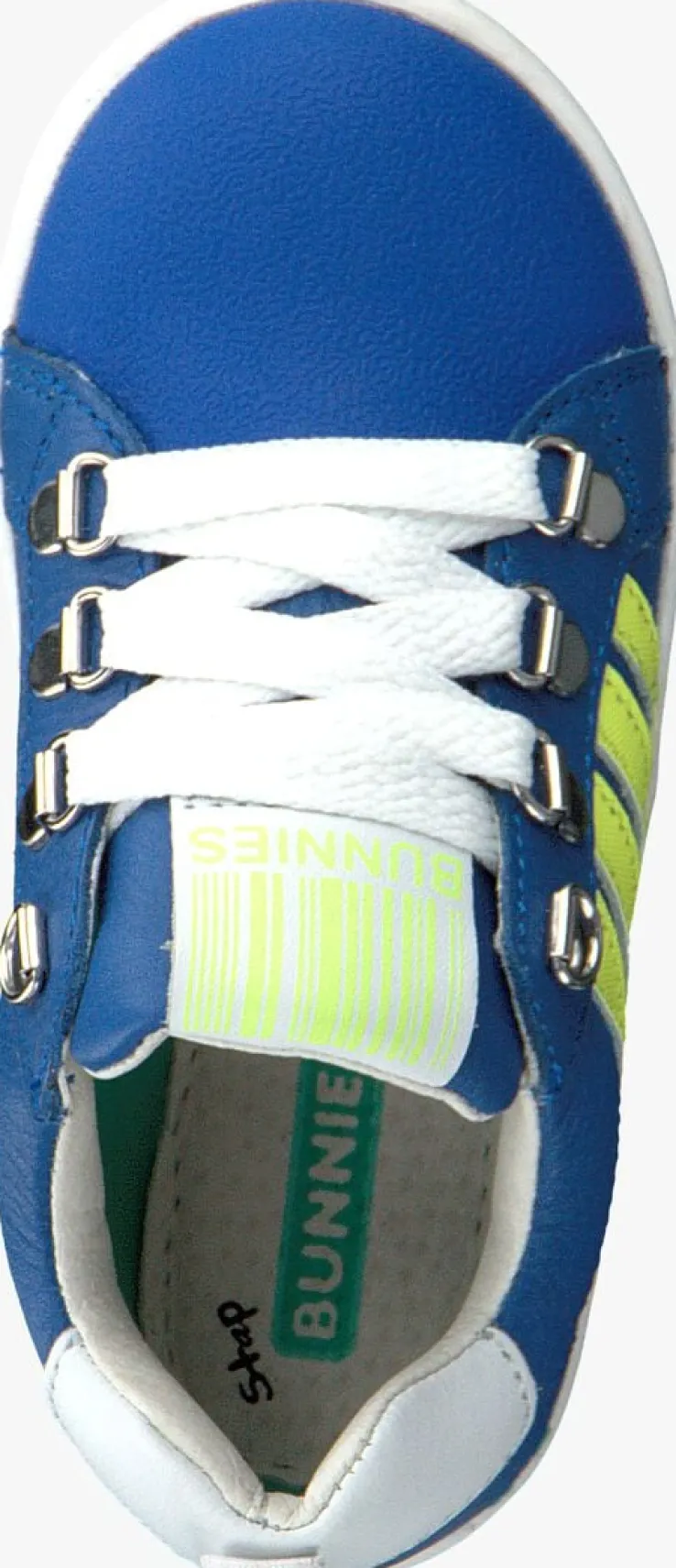 blauwe bunniesjr lage sneakers puk pit