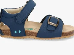 blauwe bunniesjr platte sandalen briz beach
