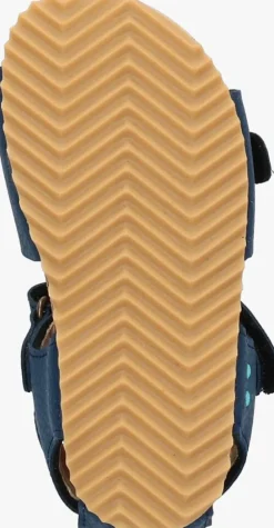 blauwe bunniesjr platte sandalen briz beach