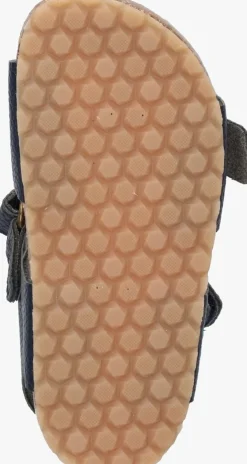 blauwe bunniesjr platte sandalen ben beach