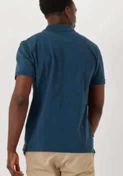 blauwe butcher of blue polo army pique polo