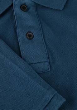 blauwe butcher of blue polo army pique polo