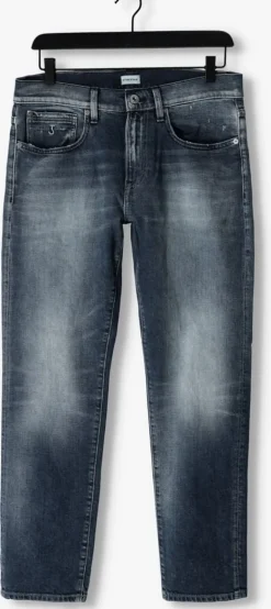 blauwe butcher of blue slim fit jeans modesto slim msj-bj4