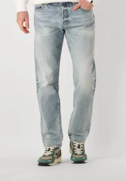 blauwe butcher of blue straight leg jeans stockton straight redding lt