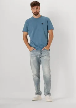 blauwe butcher of blue straight leg jeans stockton straight redding lt