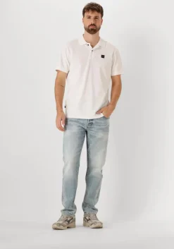 blauwe butcher of blue straight leg jeans stockton straight redding lt