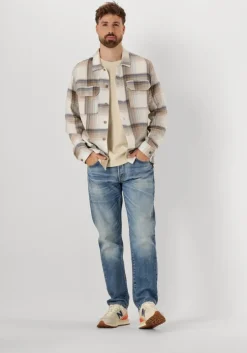 blauwe butcher of blue straight leg jeans stockton straight davis med