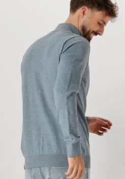 blauwe butcher of blue trui lt clifden half zip