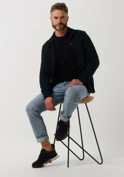 blauwe butcher of blue trui clifden crew